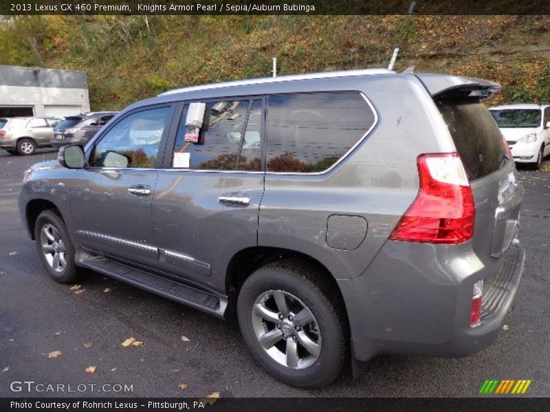 Knights Armor Pearl / Sepia/Auburn Bubinga 2013 Lexus GX 460 Premium