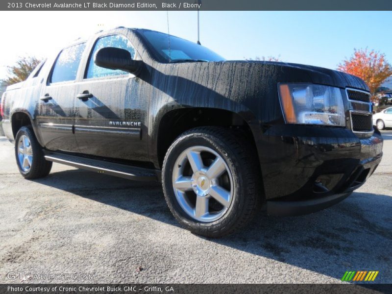 Black / Ebony 2013 Chevrolet Avalanche LT Black Diamond Edition