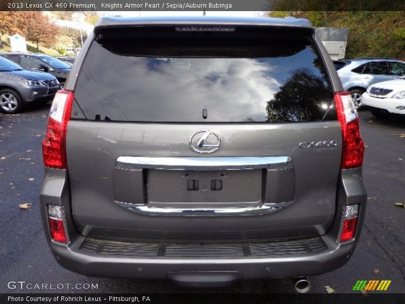 Knights Armor Pearl / Sepia/Auburn Bubinga 2013 Lexus GX 460 Premium