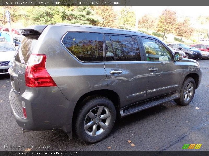Knights Armor Pearl / Sepia/Auburn Bubinga 2013 Lexus GX 460 Premium