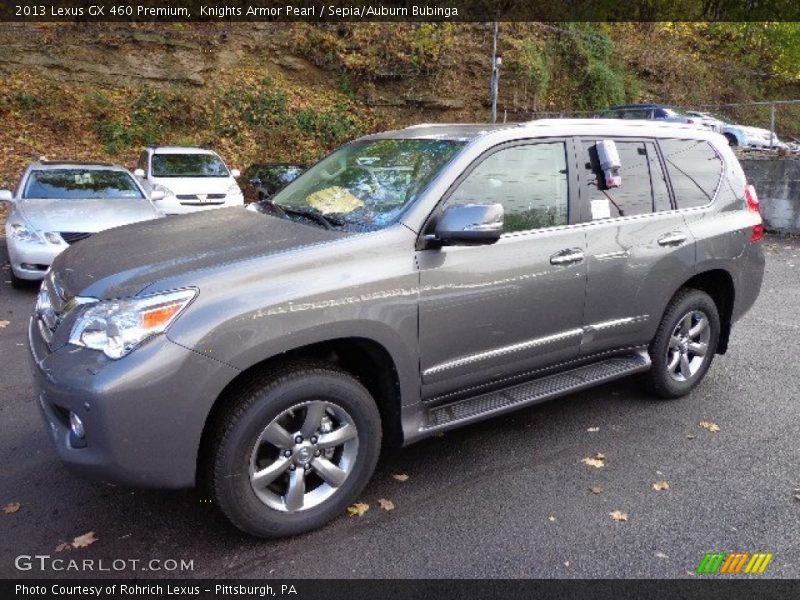 Knights Armor Pearl / Sepia/Auburn Bubinga 2013 Lexus GX 460 Premium