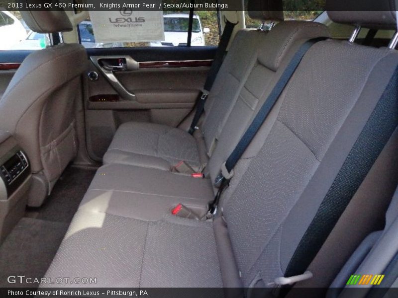 Knights Armor Pearl / Sepia/Auburn Bubinga 2013 Lexus GX 460 Premium