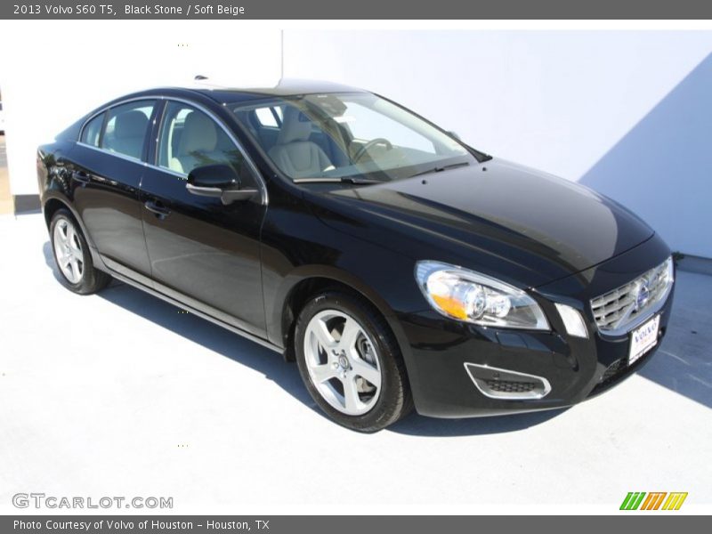 Black Stone / Soft Beige 2013 Volvo S60 T5