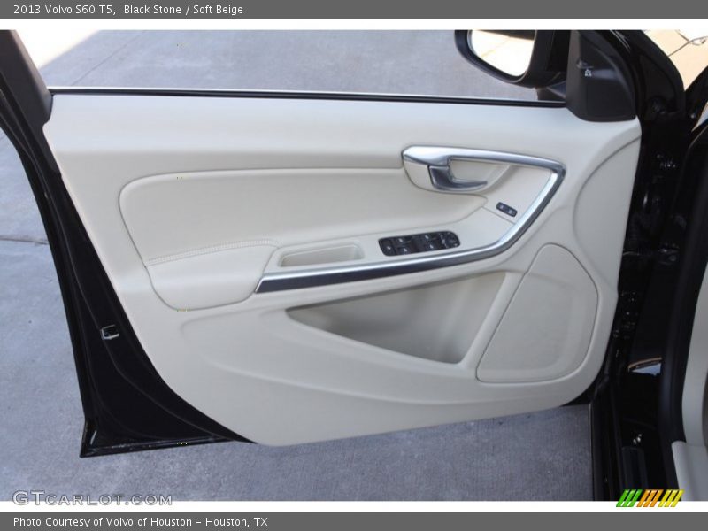 Black Stone / Soft Beige 2013 Volvo S60 T5