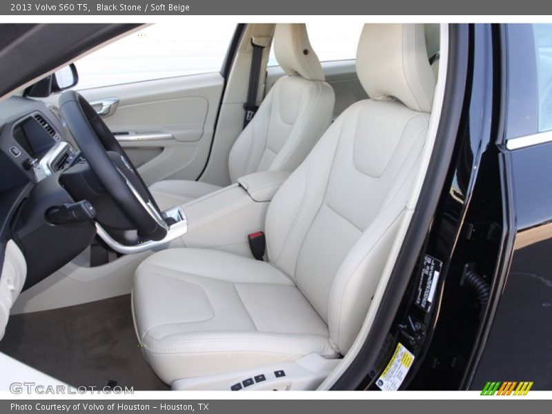 Black Stone / Soft Beige 2013 Volvo S60 T5