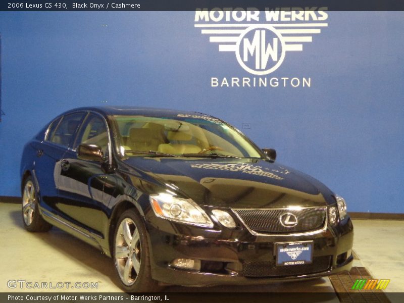 Black Onyx / Cashmere 2006 Lexus GS 430