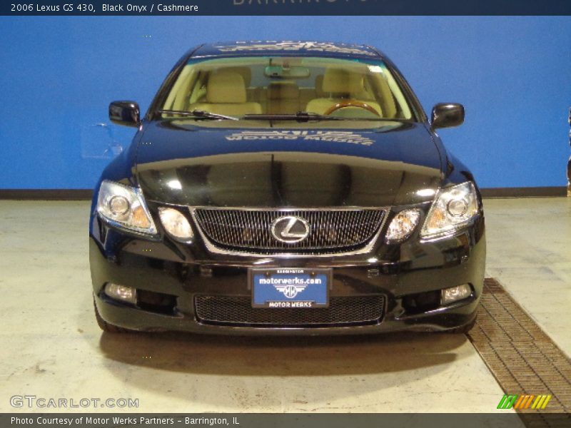 Black Onyx / Cashmere 2006 Lexus GS 430