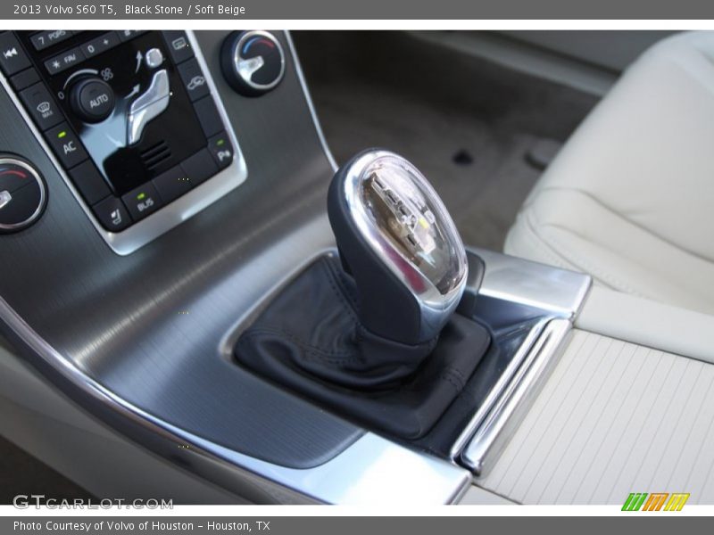 Black Stone / Soft Beige 2013 Volvo S60 T5