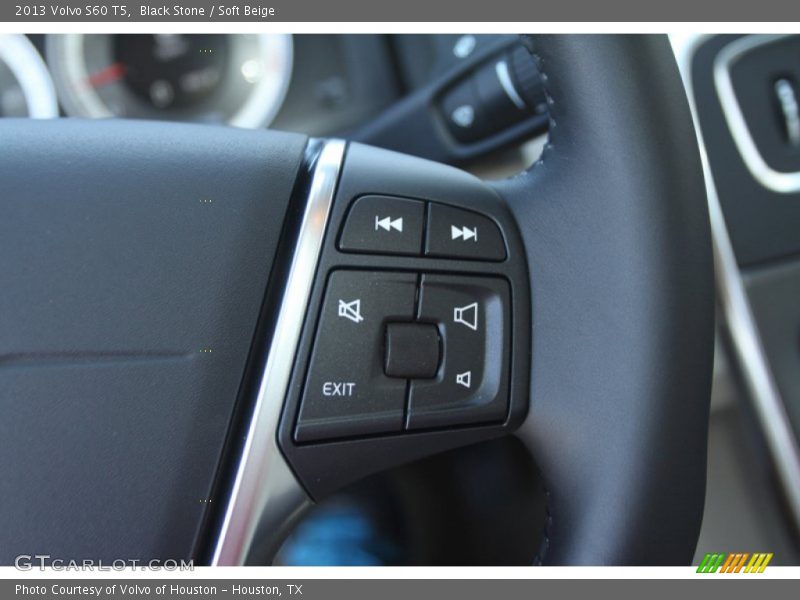 Black Stone / Soft Beige 2013 Volvo S60 T5
