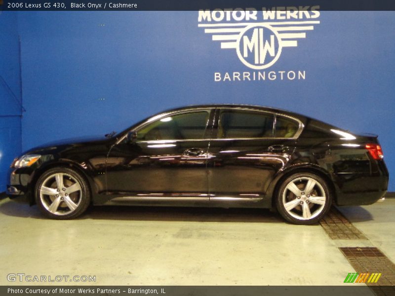 Black Onyx / Cashmere 2006 Lexus GS 430