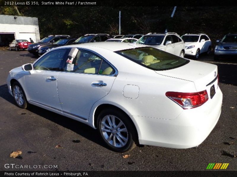 Starfire White Pearl / Parchment 2012 Lexus ES 350