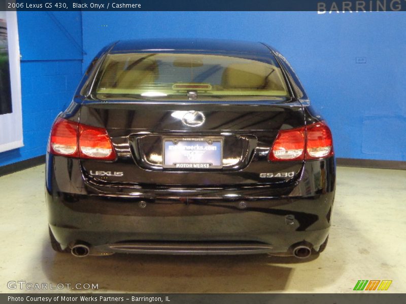Black Onyx / Cashmere 2006 Lexus GS 430