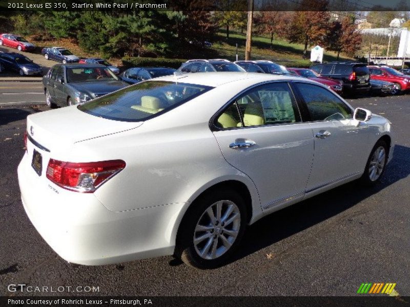 Starfire White Pearl / Parchment 2012 Lexus ES 350