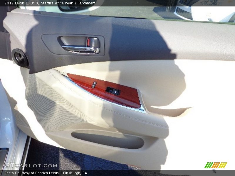 Starfire White Pearl / Parchment 2012 Lexus ES 350