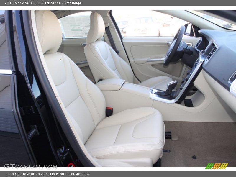 Black Stone / Soft Beige 2013 Volvo S60 T5