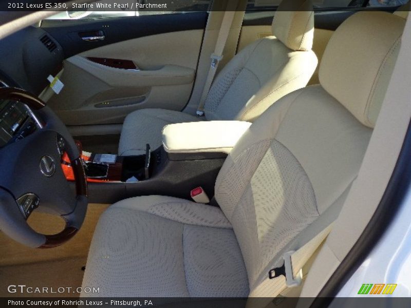 Starfire White Pearl / Parchment 2012 Lexus ES 350