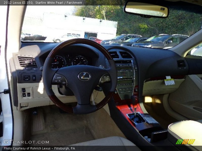 Starfire White Pearl / Parchment 2012 Lexus ES 350