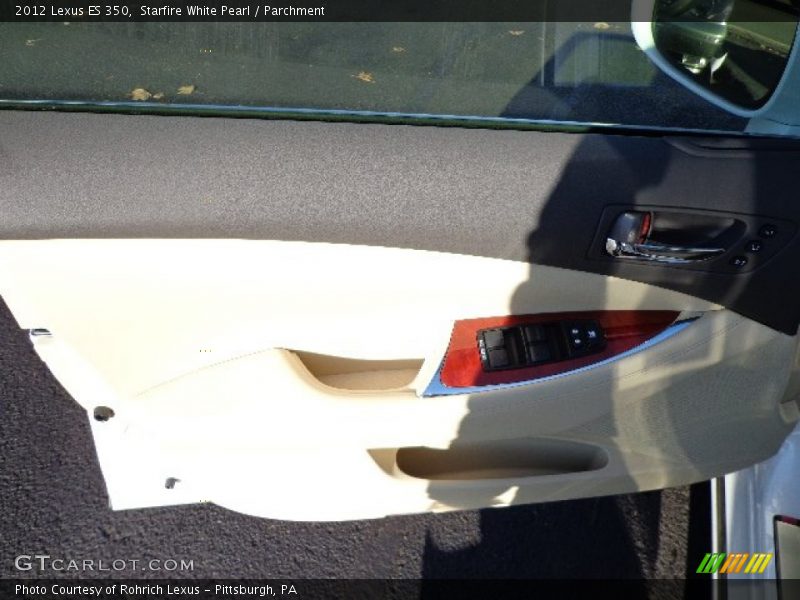 Starfire White Pearl / Parchment 2012 Lexus ES 350