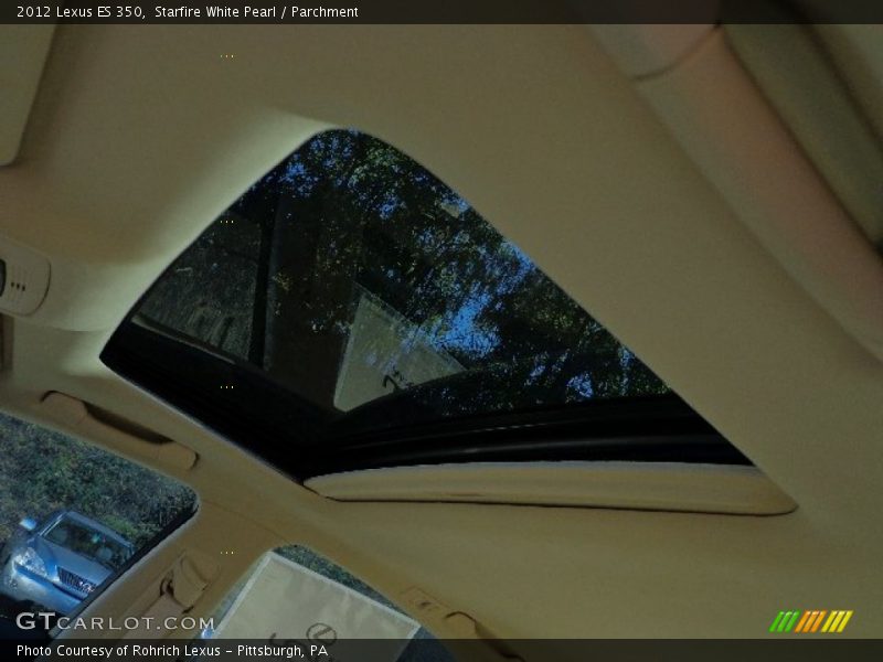 Starfire White Pearl / Parchment 2012 Lexus ES 350