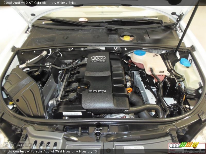 Ibis White / Beige 2008 Audi A4 2.0T Cabriolet