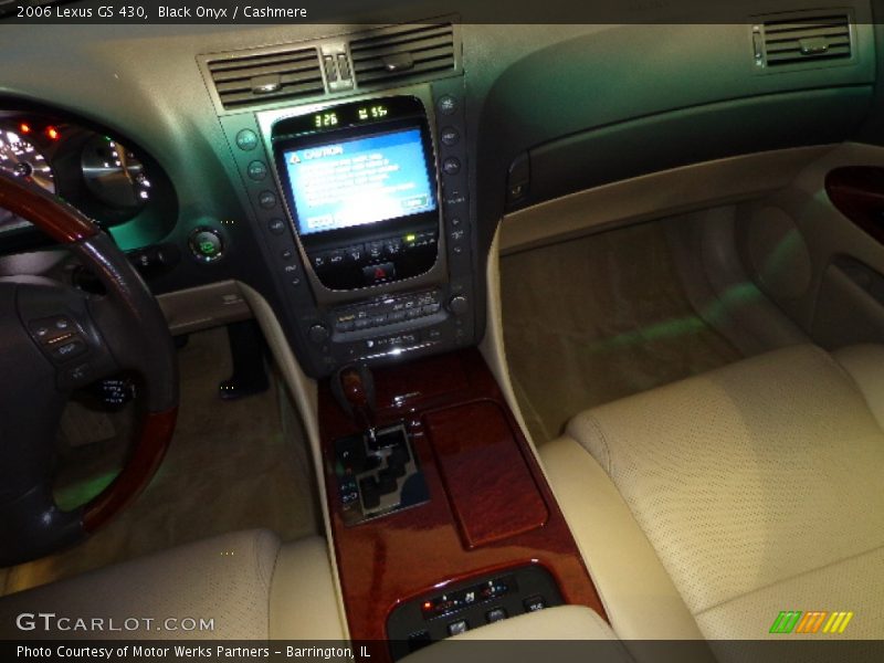 Black Onyx / Cashmere 2006 Lexus GS 430