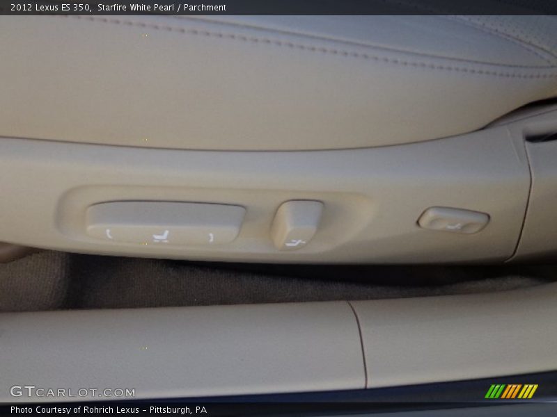 Starfire White Pearl / Parchment 2012 Lexus ES 350