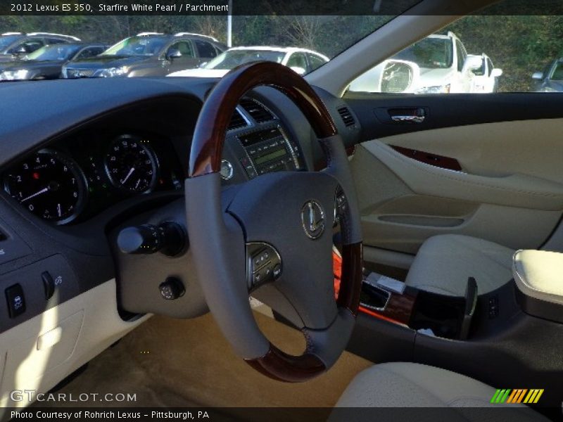 Starfire White Pearl / Parchment 2012 Lexus ES 350