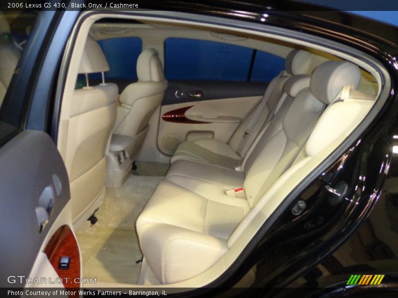 Black Onyx / Cashmere 2006 Lexus GS 430