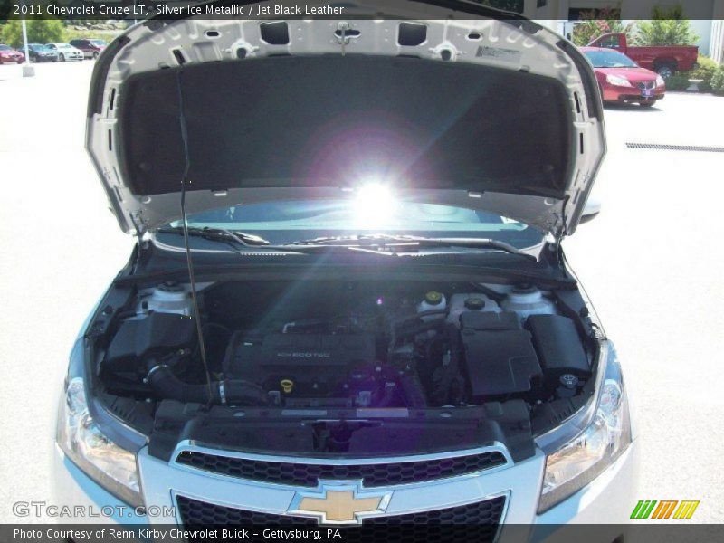 Silver Ice Metallic / Jet Black Leather 2011 Chevrolet Cruze LT