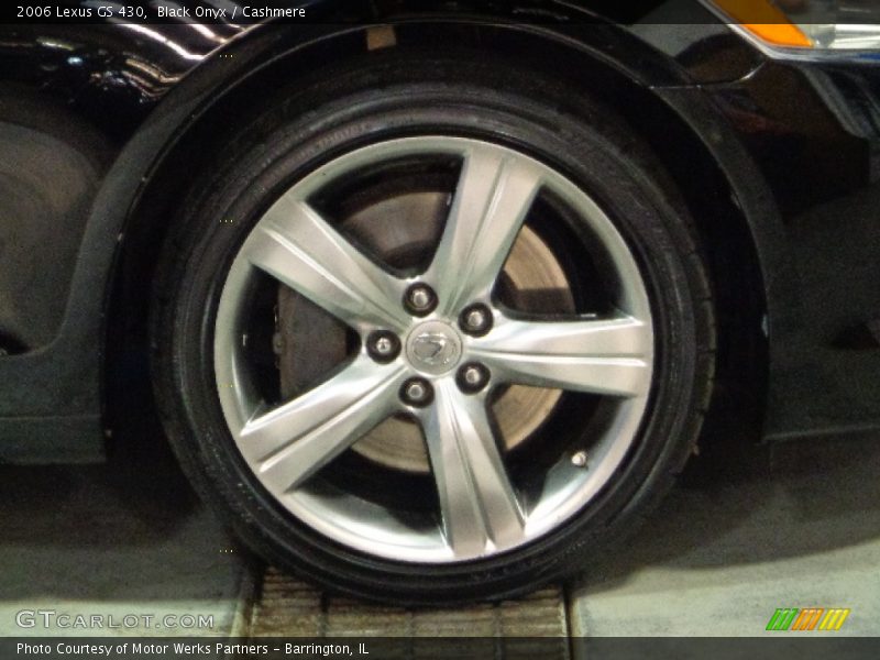 Black Onyx / Cashmere 2006 Lexus GS 430