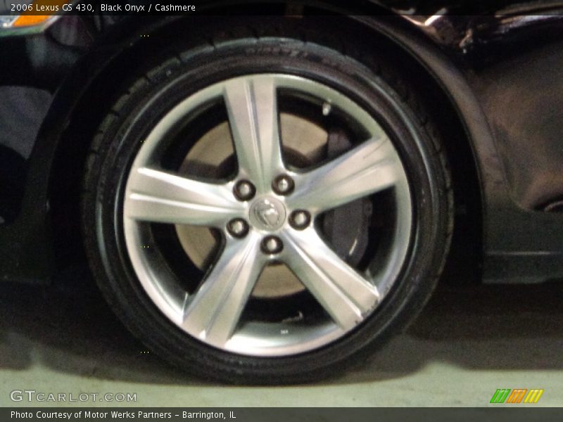 Black Onyx / Cashmere 2006 Lexus GS 430