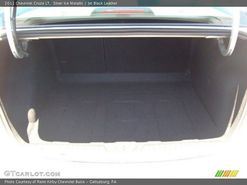 Silver Ice Metallic / Jet Black Leather 2011 Chevrolet Cruze LT