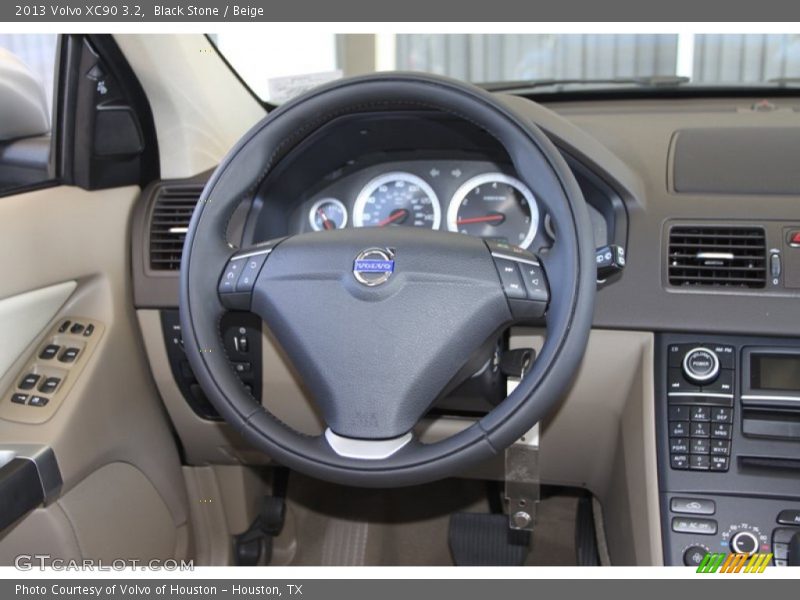 Black Stone / Beige 2013 Volvo XC90 3.2