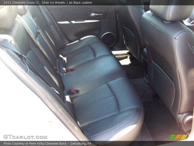 Silver Ice Metallic / Jet Black Leather 2011 Chevrolet Cruze LT