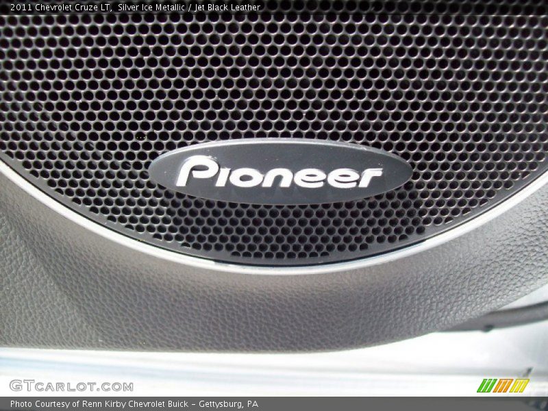 Silver Ice Metallic / Jet Black Leather 2011 Chevrolet Cruze LT
