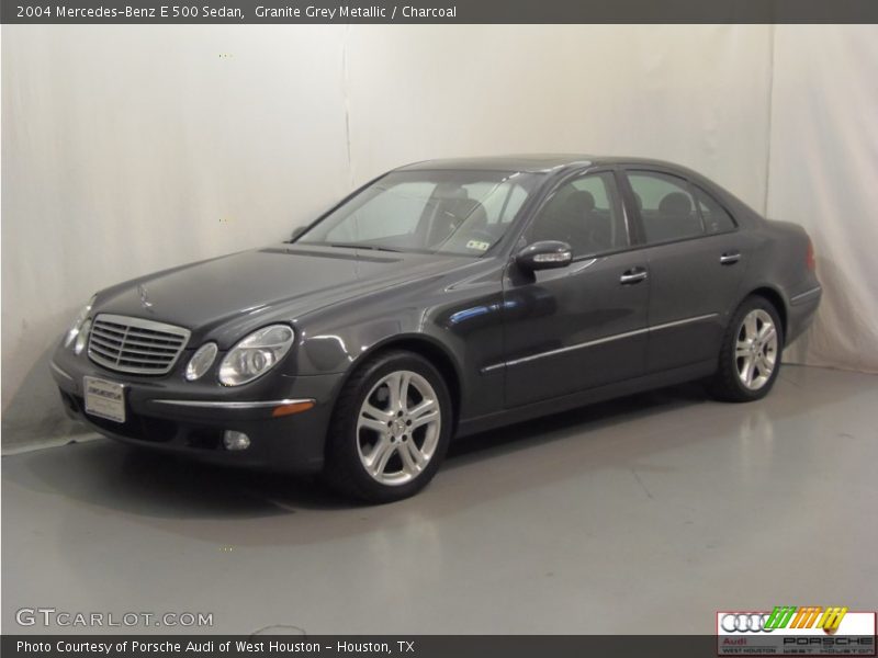 Granite Grey Metallic / Charcoal 2004 Mercedes-Benz E 500 Sedan