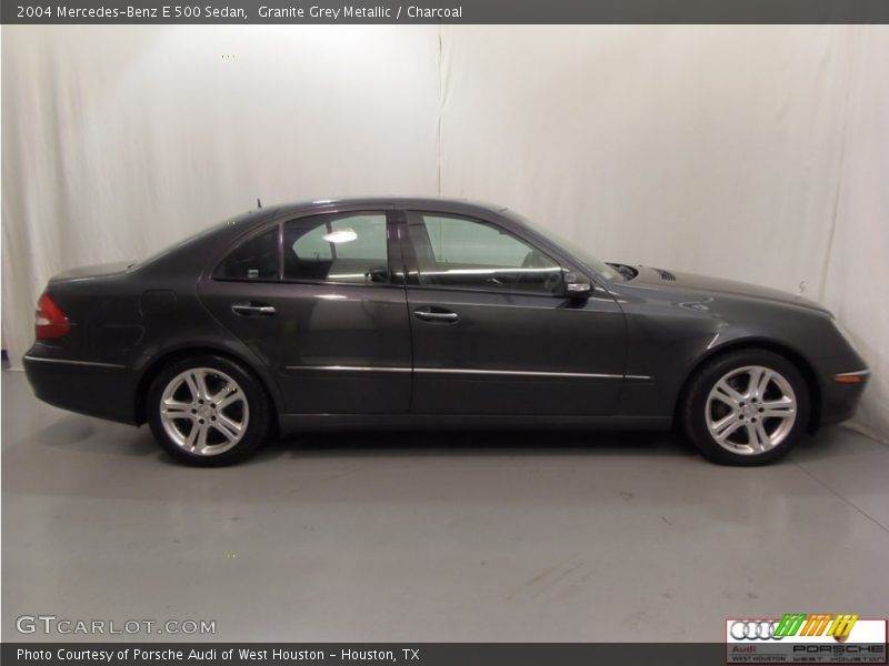 Granite Grey Metallic / Charcoal 2004 Mercedes-Benz E 500 Sedan