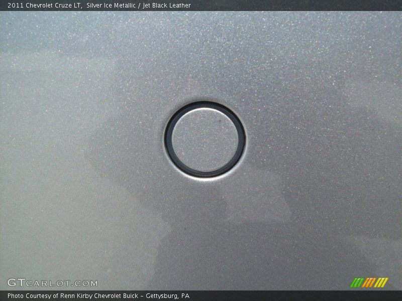 Silver Ice Metallic / Jet Black Leather 2011 Chevrolet Cruze LT