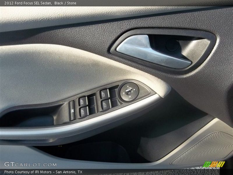 Black / Stone 2012 Ford Focus SEL Sedan
