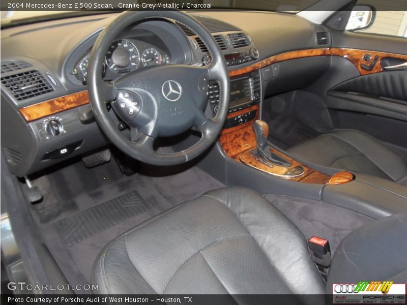 Granite Grey Metallic / Charcoal 2004 Mercedes-Benz E 500 Sedan