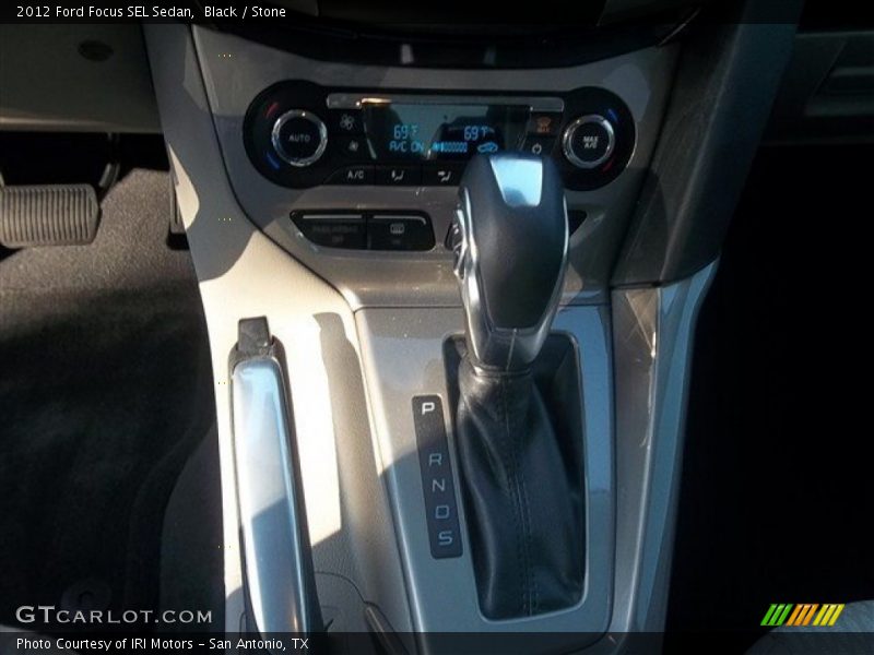 Black / Stone 2012 Ford Focus SEL Sedan