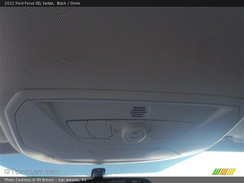 Black / Stone 2012 Ford Focus SEL Sedan