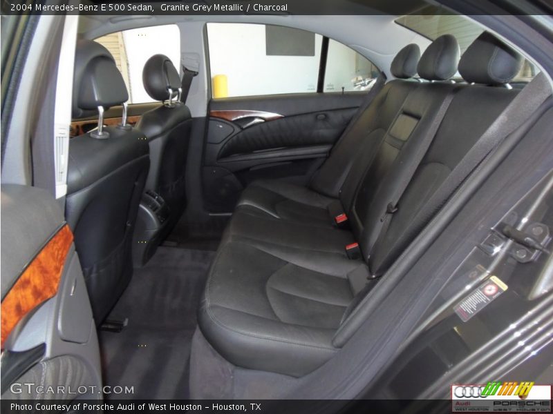 Granite Grey Metallic / Charcoal 2004 Mercedes-Benz E 500 Sedan