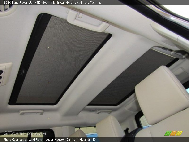 Sunroof of 2010 LR4 HSE