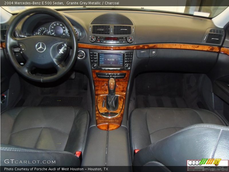 Granite Grey Metallic / Charcoal 2004 Mercedes-Benz E 500 Sedan