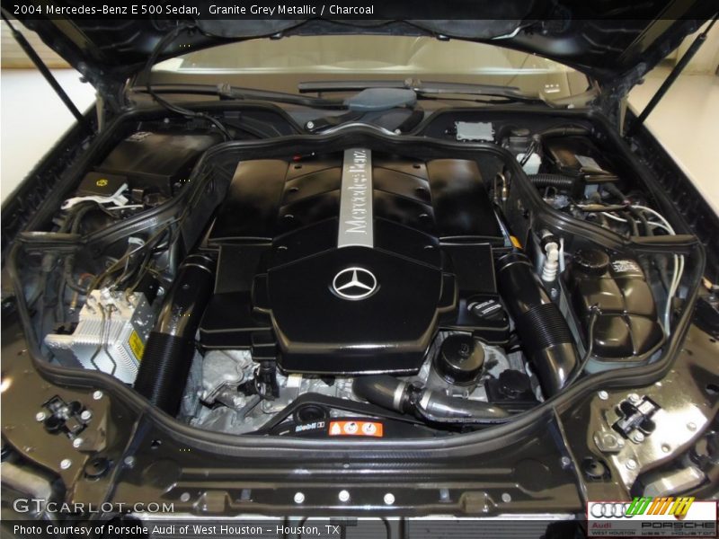 Granite Grey Metallic / Charcoal 2004 Mercedes-Benz E 500 Sedan