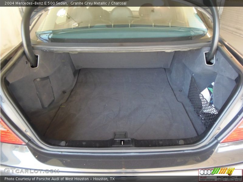 Granite Grey Metallic / Charcoal 2004 Mercedes-Benz E 500 Sedan