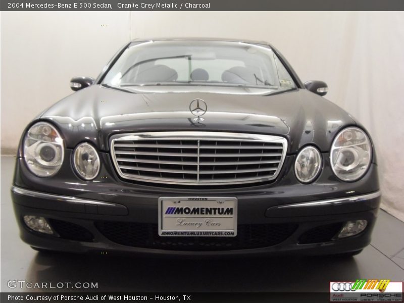 Granite Grey Metallic / Charcoal 2004 Mercedes-Benz E 500 Sedan