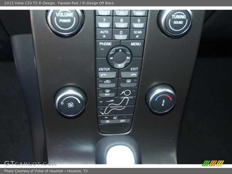 Controls of 2013 C30 T5 R-Design