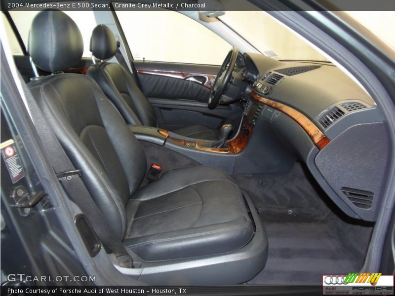 Granite Grey Metallic / Charcoal 2004 Mercedes-Benz E 500 Sedan